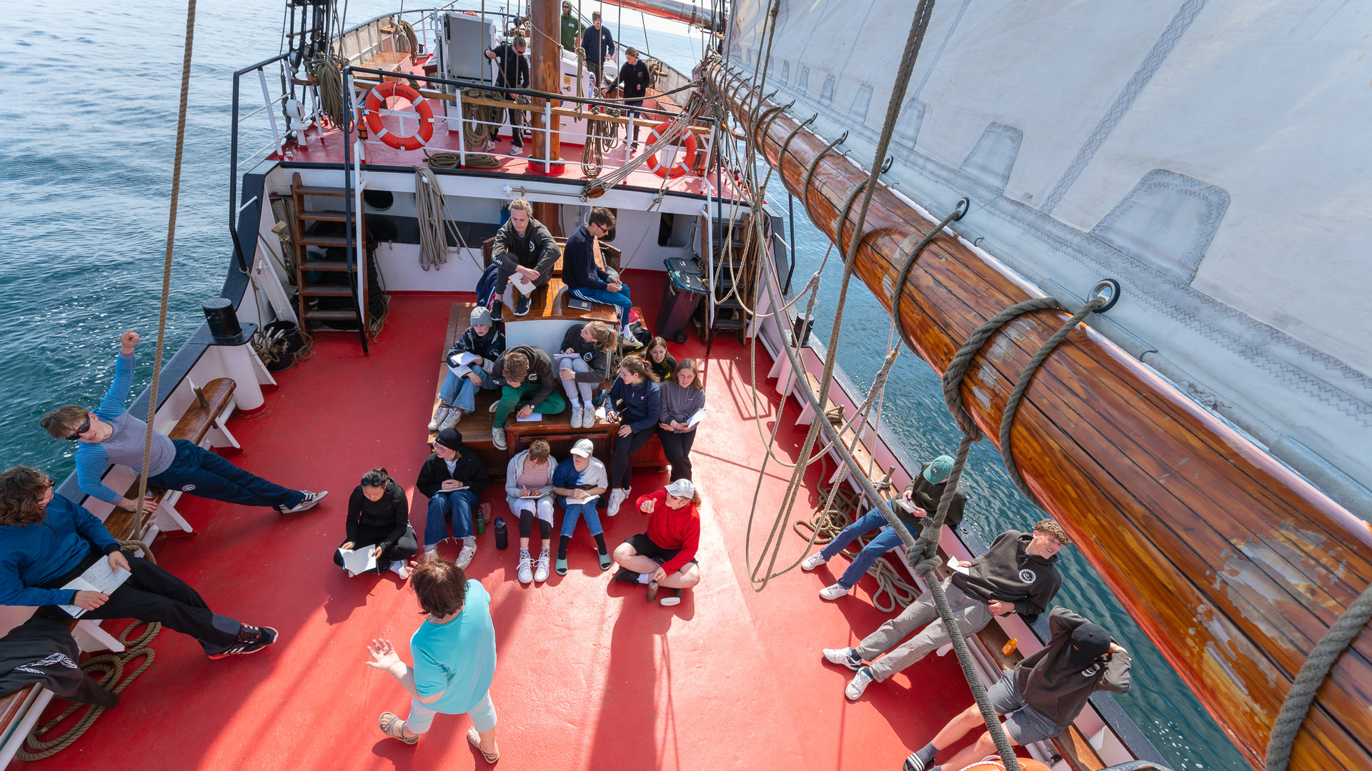 Thor Heyerdahl Sailing Classroom / Kiel Germany 